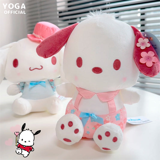 Sanrio peach blossoms plush toy 7in