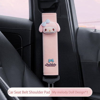 Sanrio My melody Cinnamoroll Seat belt Covers  Car accessories