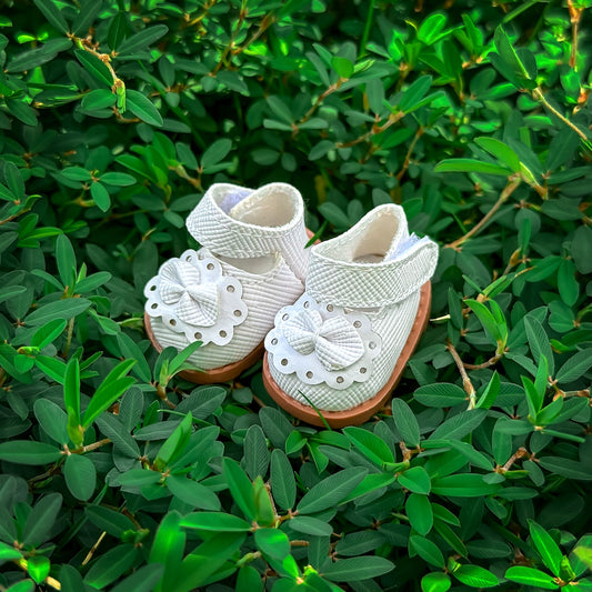 Labubu Bow Leather Shoes