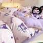 Kuromi Cotton Bedding Sheet