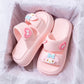 Sanrio Sandals Double Strap Waterproof EVA Chunky Slides