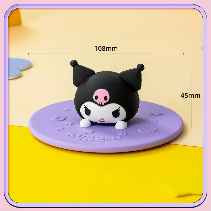 Sanrio silicone cup lids