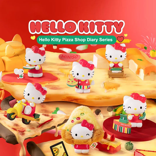 Hello Kitty Pizza Shop Diary Series Blind Box