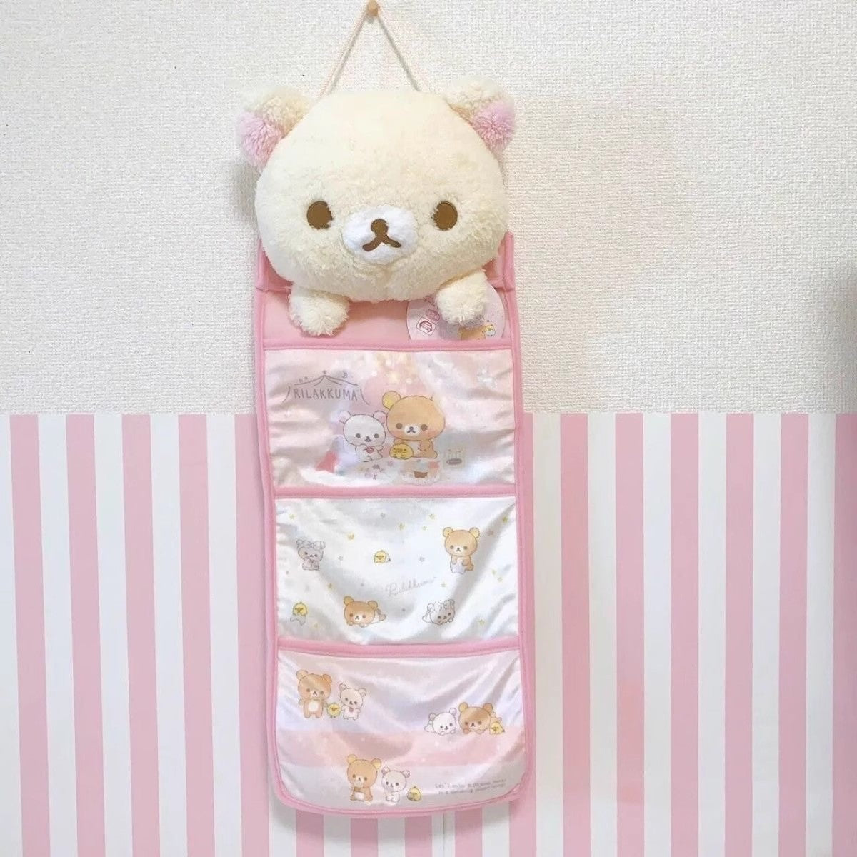 Rilakkuma Korilakkuma Wall Pocket Wall Storage