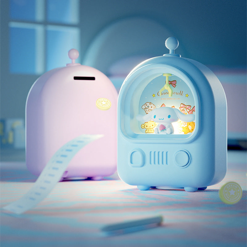 Sanrio Coin Bank With Night Light