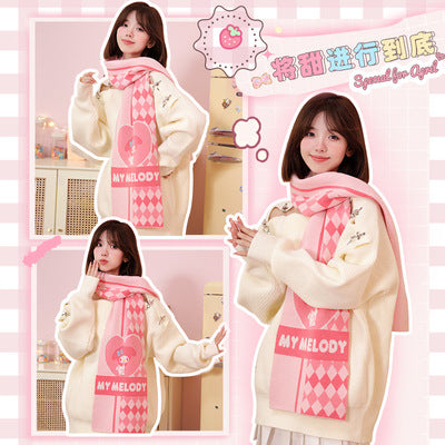 Sanrio Warm and thickened scarf