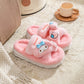 Sanrio Plush Fluffy Slippers Ladies home slippers