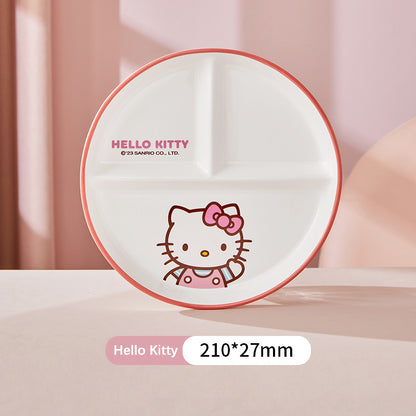 Sanrio Divided Dinner Plate 8 Inch