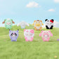 Sanrio Family Colorful Panda Plush pendant Blind Box