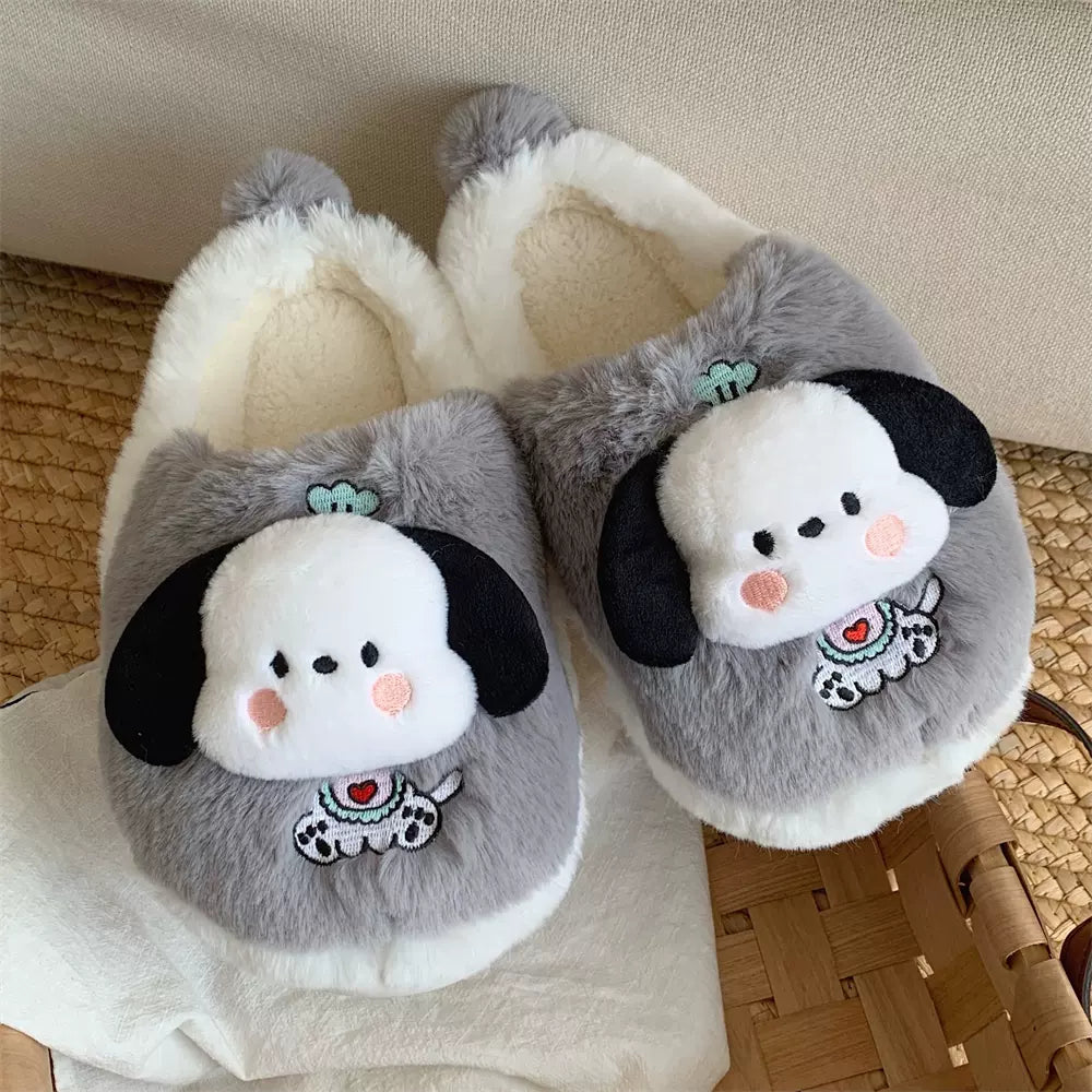 Dog slippers for adults hot sale