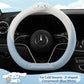 Sanrio  My Melody Cinnamoroll  Fuzzy Plush Soft Car Steering Wheel Cover (Standard 14.5" - 15")