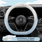 Sanrio  My Melody Cinnamoroll  Fuzzy Plush Soft Car Steering Wheel Cover (Standard 14.5" - 15")