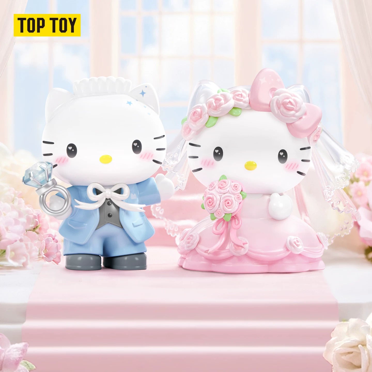 Hello Kitty & Dear Daniel Century Wedding Series Figures Blind Box Pre-sale