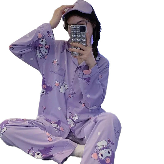 Kuromi Pajamas Set