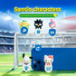 Sanrio Characters Soccer Match Flocked Series Mini Bean Blind Box