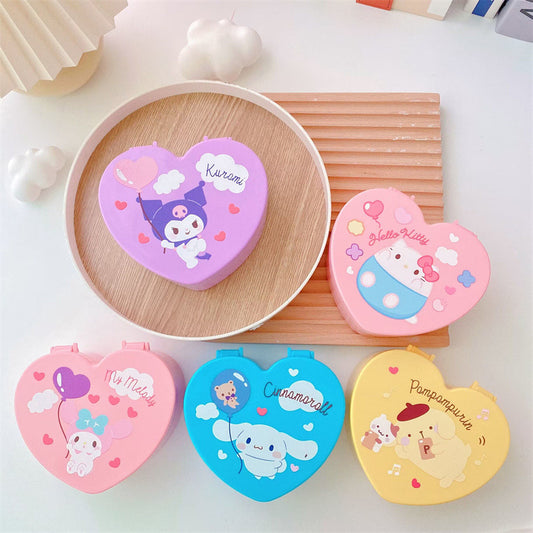 Sanrio Heart Shaped Jewelry Box With mirror