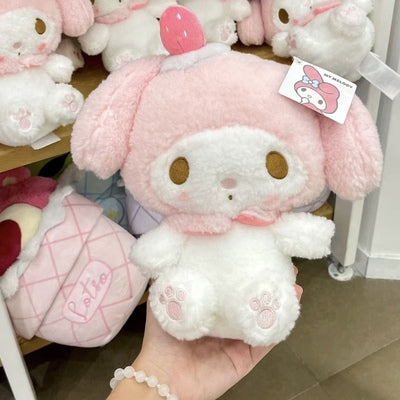 Sanrio Plush doll with Strawberry on head