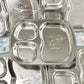Sanrio Children's stainless steel dinner plate divided rice tray