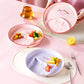 Sanrio Characters Ceramic Divided Plate 9inch