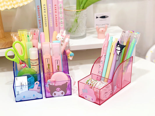 Sanrio Three-partition pen holder