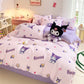 Kuromi Cotton Bedding Sheet