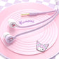 Sanrio Characters wired headphones  In-Ear Headphones 3.5 mm Plug