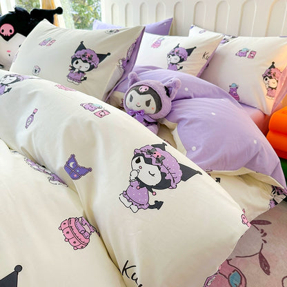 Kuromi Cotton Bedding Sheet