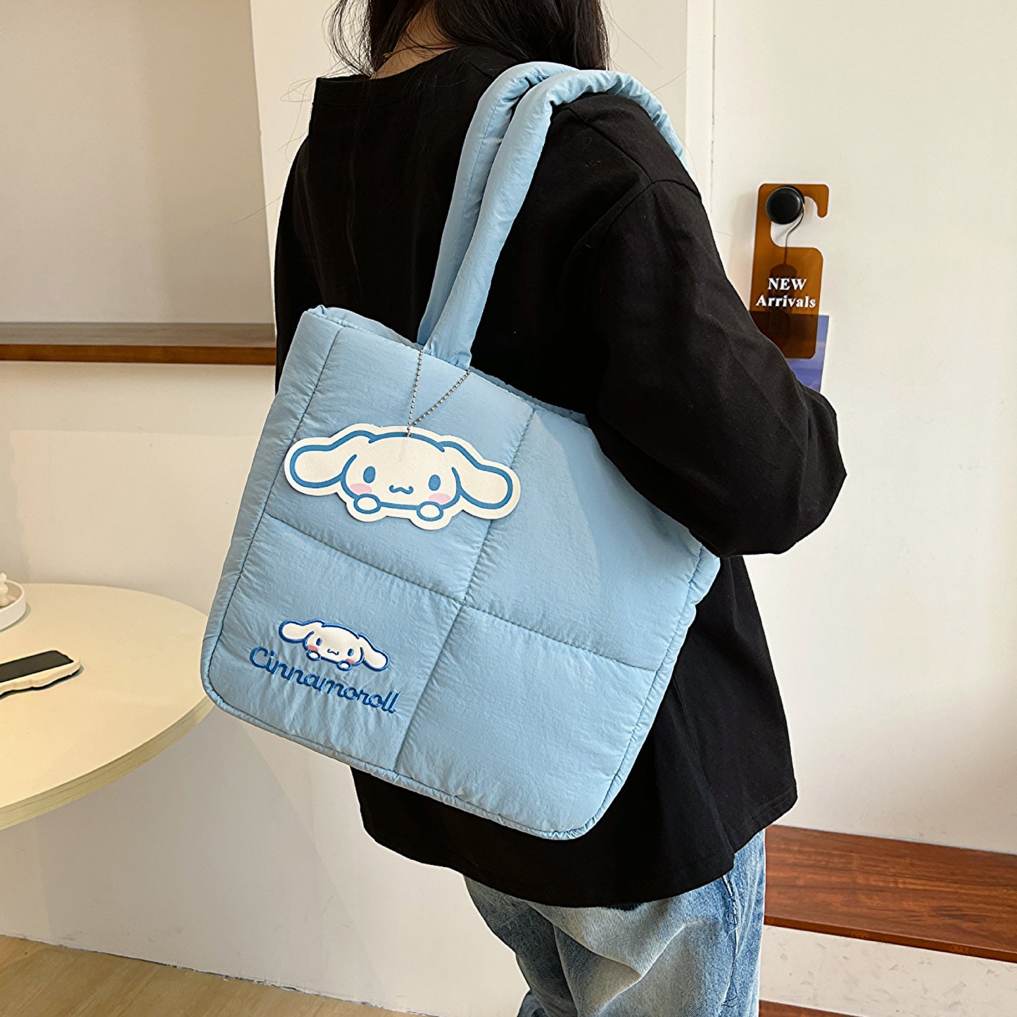 Sanrio Down-filled Fabric Tote Bag