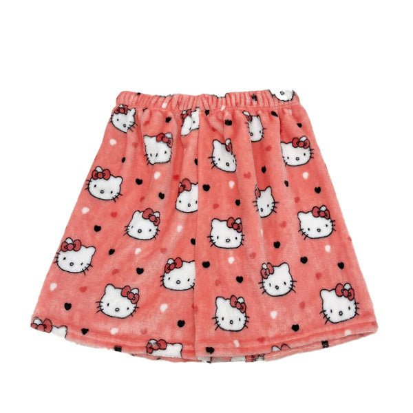 Hello Kitty Women Pajama Shorts Stretch Strip Sleepwear Pj Bottoms Sleep Shorts