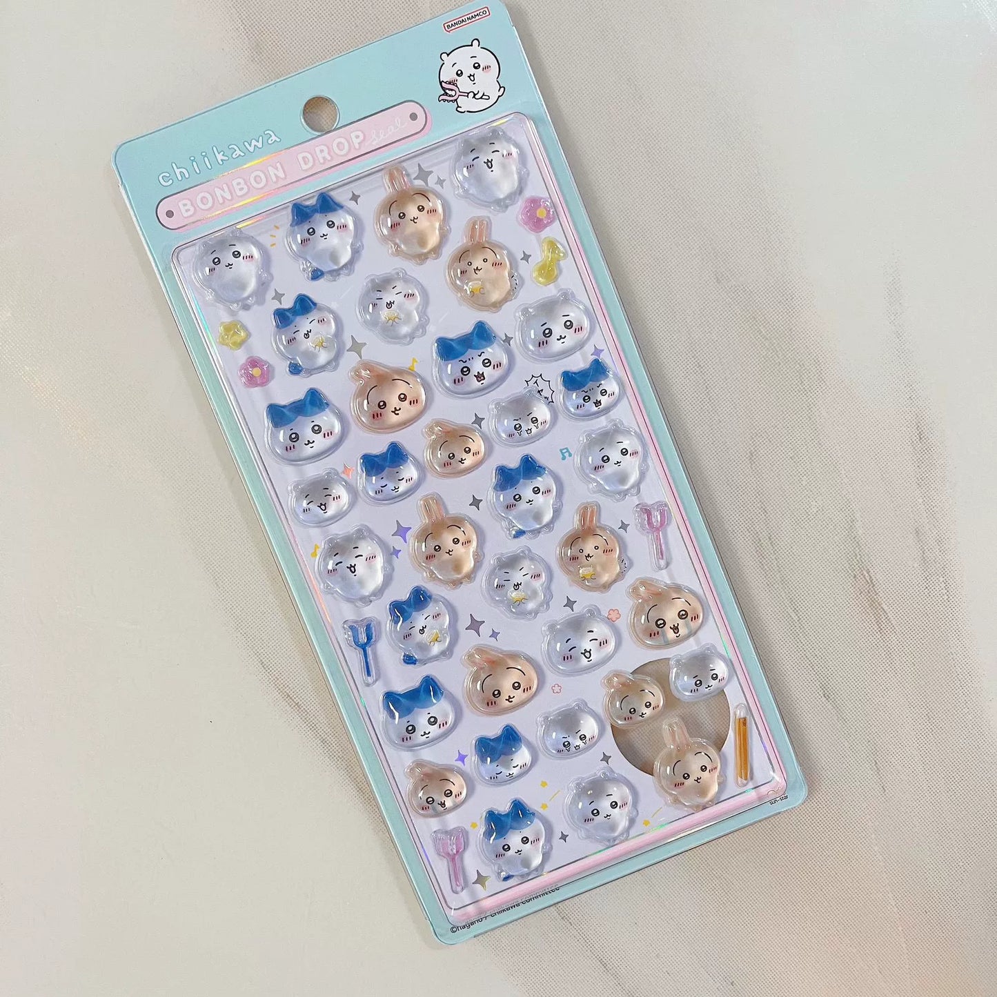 Chiikawa Bonbon Drop Seal 3D Sticker