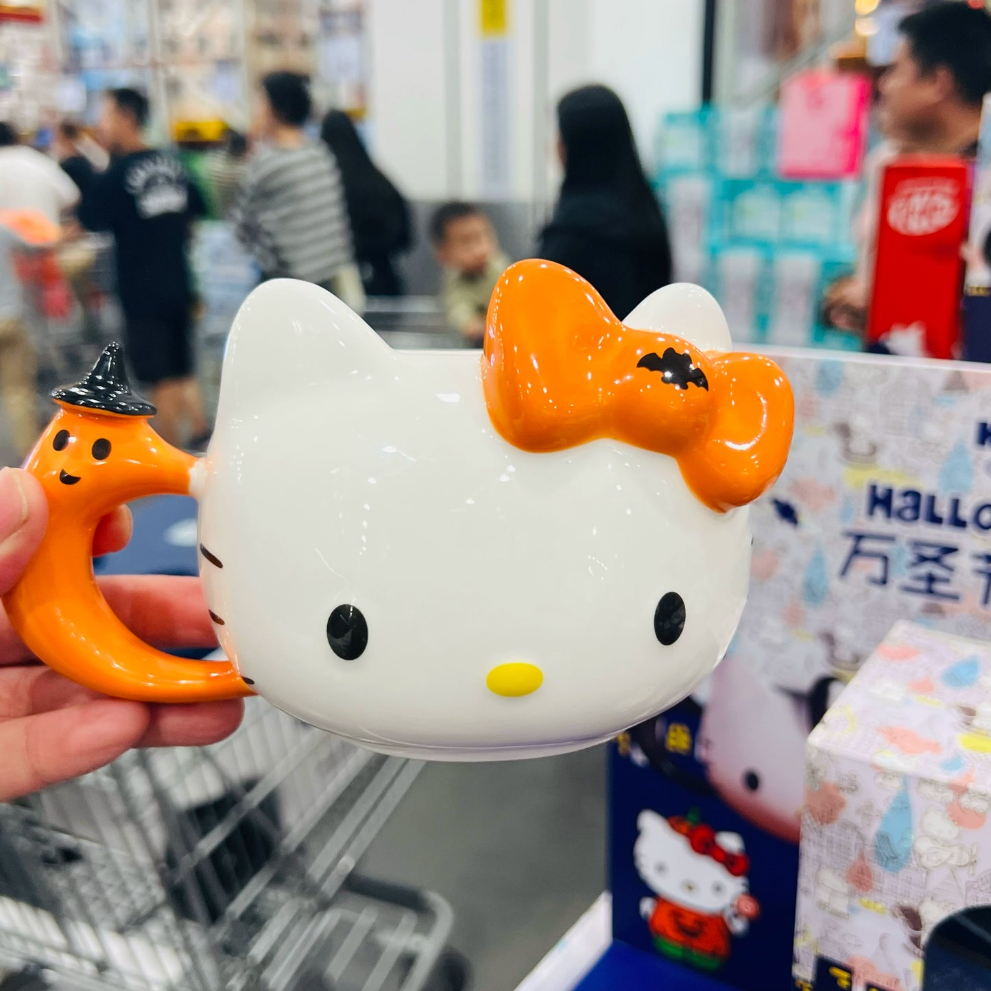 Hello Kitty Halloween Ceramic Mug Set