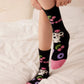 Sanrio Coral Fleece Mid-calf socks  Warm plush socks