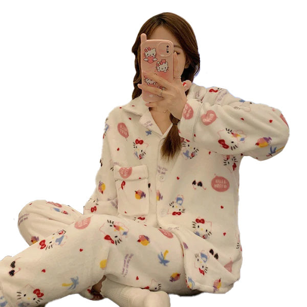 Sanrio Fluffy Pajamas set