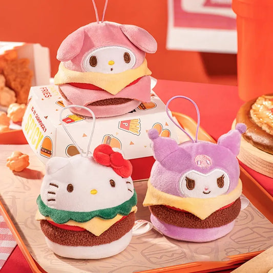 Sanrio Hamburger Series Plush Squeezy blind bag