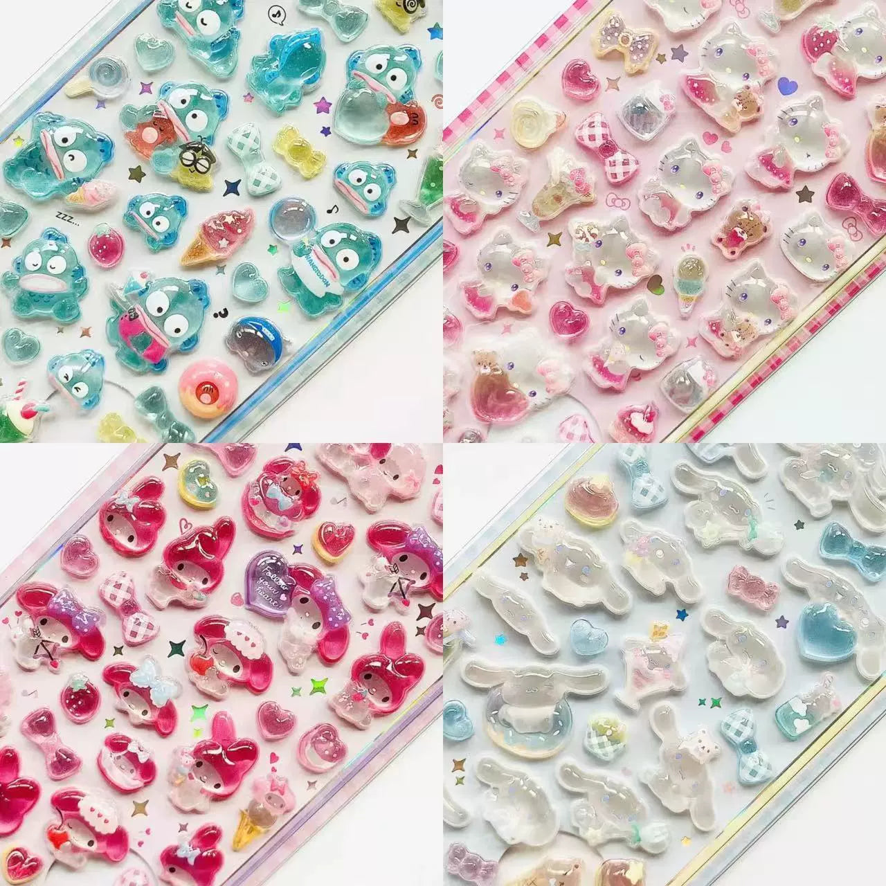 Sanrio Bonbon Drop Seal 3D Sticker 2025 New design