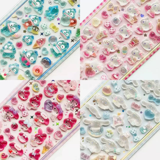 Sanrio Bonbon Drop Seal 3D Sticker 2025 New design