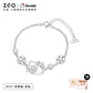 Hello Kitty Sterling Silver Cute Bracelet Birthday Christmas Jewelry Gifts for Women Girls（gift box)