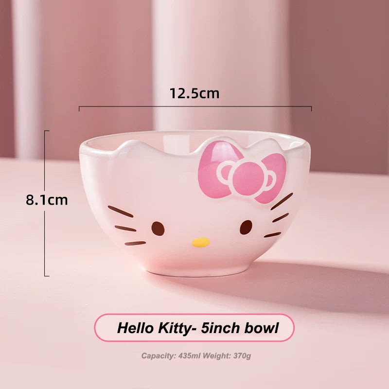Sanrio Characters Ceramic Bowl and Plate