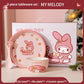 Cinnamoroll and My melody Christmas tableware set