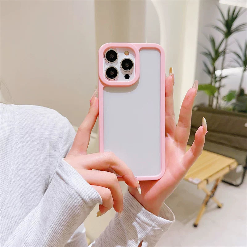 Transparent iphone case DIY Friendly