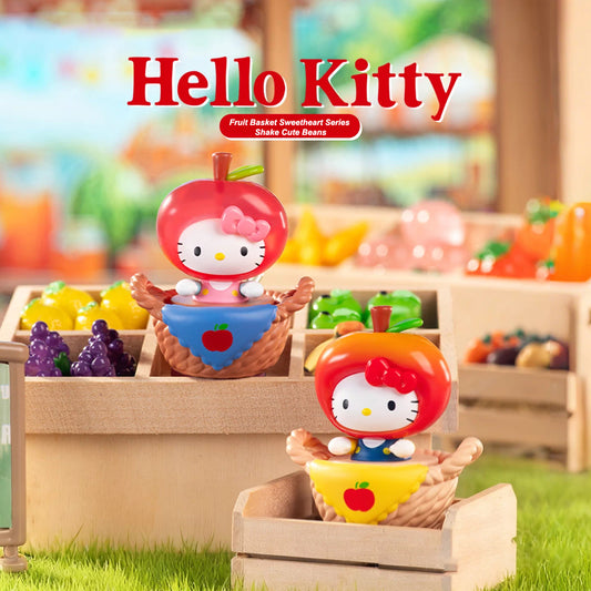 Hello Kitty Fruit Basket Sweetheart Shake Cute Beans Blind bag