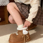 Hello Kitty Winter Snow Boots Cute Fluffy Boots Shoes