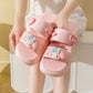 Sanrio Sandals Double Strap Waterproof EVA Chunky Slides