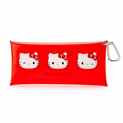 Hello Kitty Pompompurin Transparent storage bag