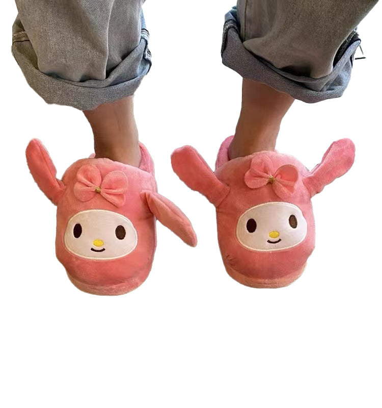Moving Ears Kuromi / my melody /Pompompurin slippers