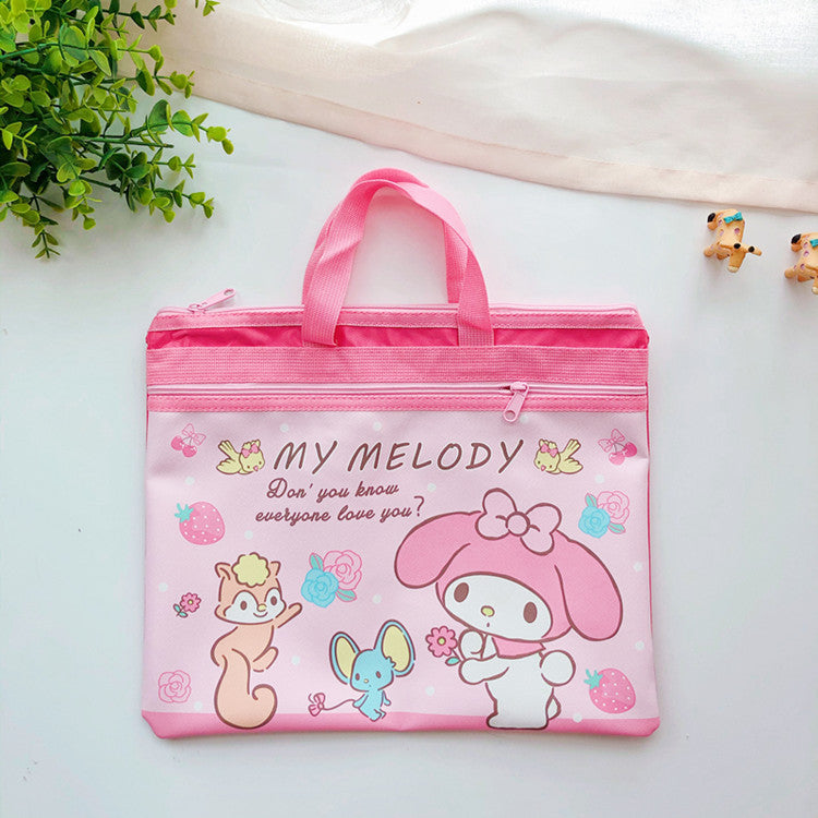 My Melody Documents Pouch with handle – Joykawaii