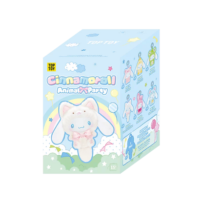 Cinnamoroll Animal Party Series Plush Pendant Blind Box
