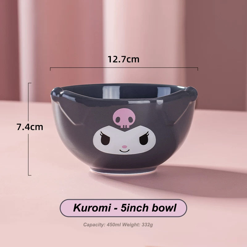 Sanrio Characters Ceramic Bowl and Plate
