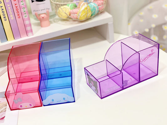 Sanrio Three-partition pen holder