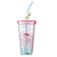 Sanrio Flower Party Series Straw Cup 420ml